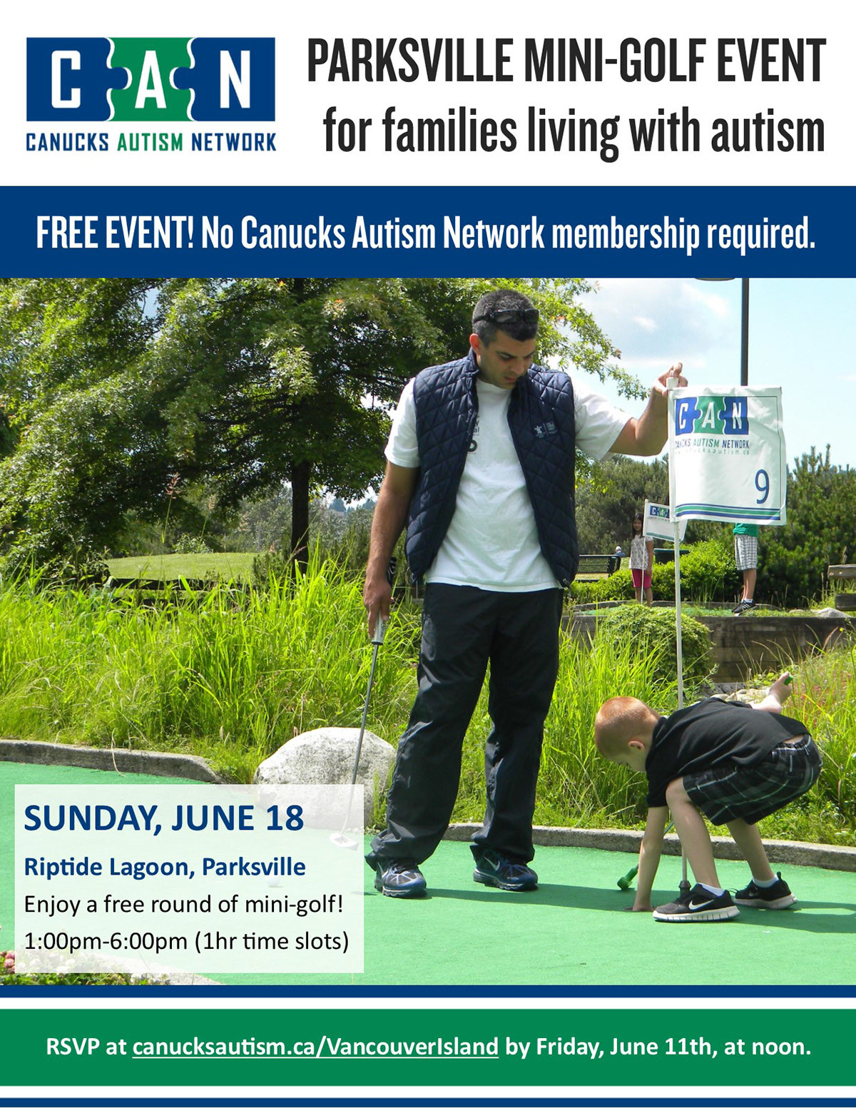 Parksville Mini Golf: for families living with autism